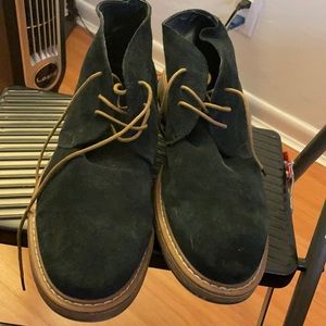 Joseph Abboud Navy mid shoes